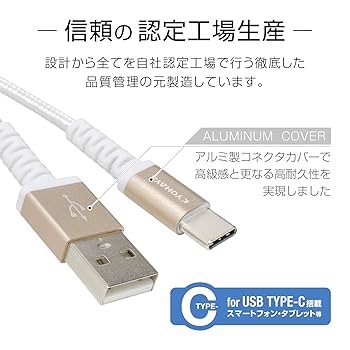 Amazon.co.jp: KYOHAYA USB Type C ケーブル アンドロイド 充電
